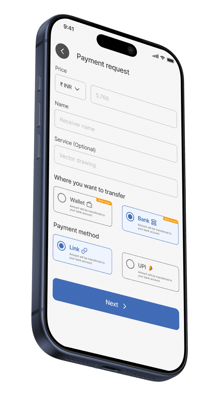 Payment Phone Mockup